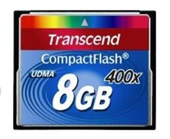 Карты памяти CF 8 GB Transcend 400х