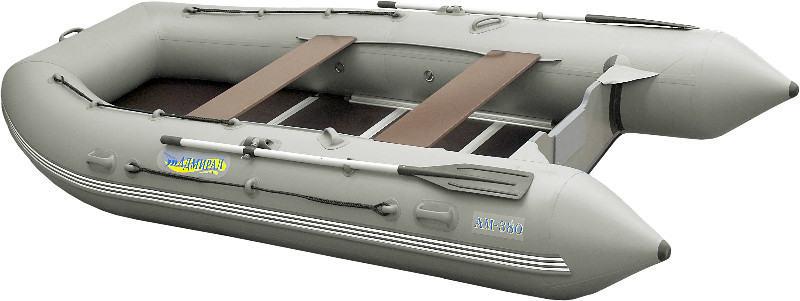 Лодки пвх моторно-гребные АМ-380 повышенной мореходности