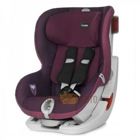 Автокресло детское Romer king II LS Dark Grape