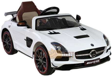 Электромобиль River Toys Mercedes Benz SLS A333AA белый