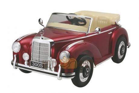 Электромобиль River Toys Mercedes Benz 300S красный металлик