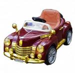 Электромобиль River Toys Bentley E888КХ бордо/золото/кожа
