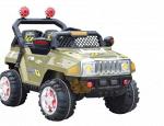 Электромобиль River Toys Джип Hummer Е444КХ зеленый