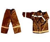 Боевая одежда пожарного из ткани 