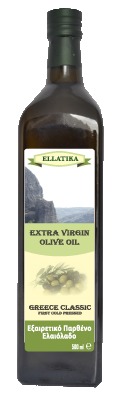 Оливковое масло первого холодного отжима Ellatika Greece classic