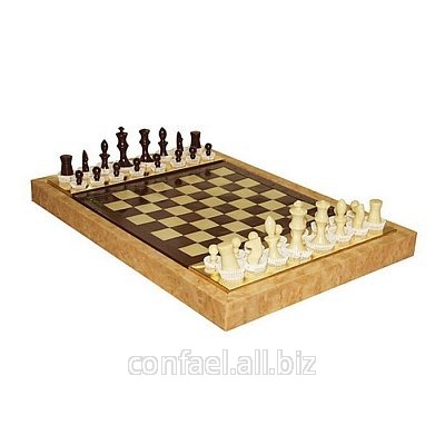Шахматы из шоколада  большие  - умный подарок ШСс21.1700 для Учителей!