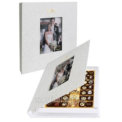 Шоколадный фотоальбом - подарок на свадьбу С.НШ18.345-26