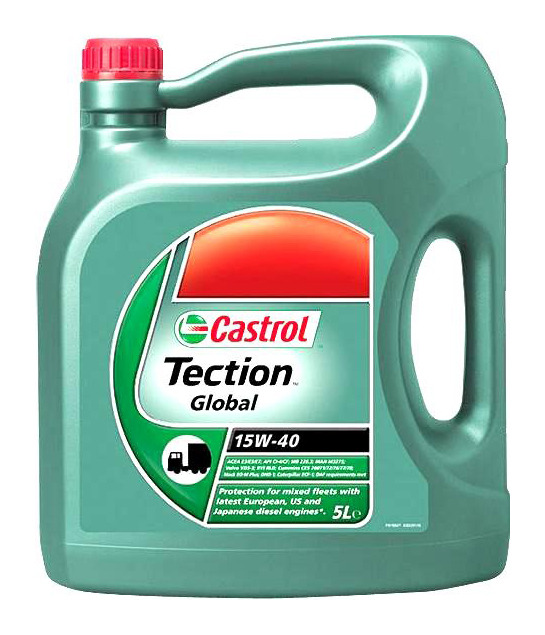 Моторное масло CASTROL Tection Global 15W-40