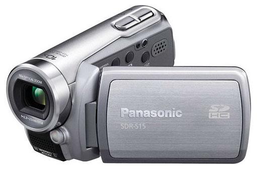 Видеокамера цифровая Panasonic SDR-S15EE-S сереб.