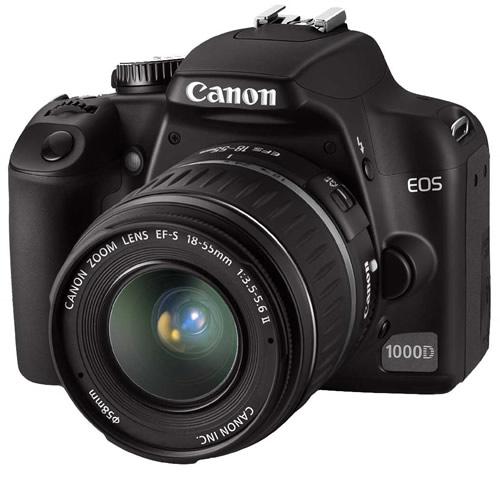 Фотоаппарат цифровой зеркальный Canon EOS 1000D Kit 18-55 DC