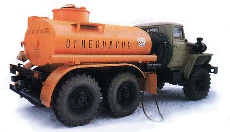 Автоцистерна АЦ-6,5 УРАЛ