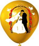 Воздушные шары на свадьбу