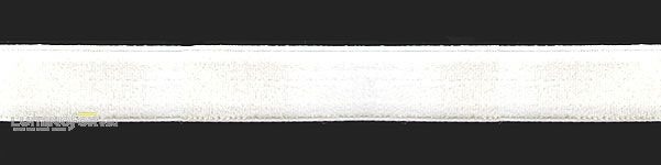 Лента бархатная флуоресцентная стрейч эластичная снежный белый