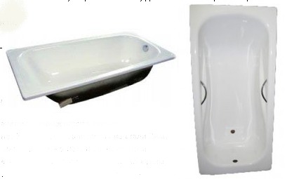 Ванна стальная Стандарт150х75 б/сиф бел Караганда