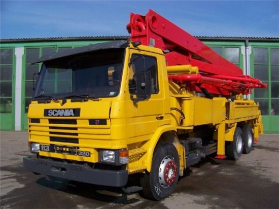 Scania P 113 HL 320 6x4 Z бетононасос