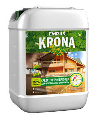 Средство для отбеливания древесины EMPILS очищающее KRONA (1кг)