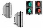 Комплект блоков излучателей для пешеходных светофоров