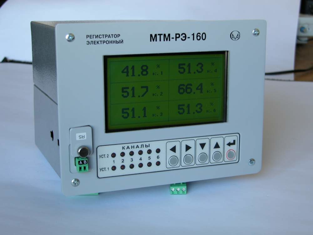 Регистраторы электронные МТМ РЭ 160 и модификации