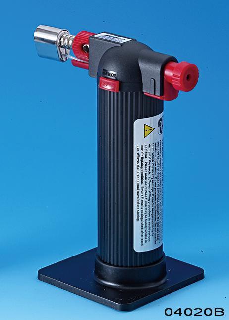 Горелка газовая пьезоэлектрическая настольная ручная Micro Torch с предохранителем.