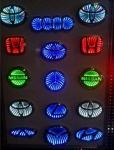 Светодиодная подсветка автомобиля, LED 3D логотипы авто Ниссан Мицубиси Ауди Опель Мерседес
