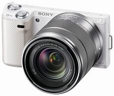 Фотоаппарат цифровой Sony NEX-5NK/W с объективом 18-55 мм