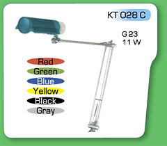 Светильники настольные люминесцентные КТ 028С