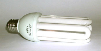 Лампа энергосберегающая MADIX 4 U E27 35Вт желтый спектр