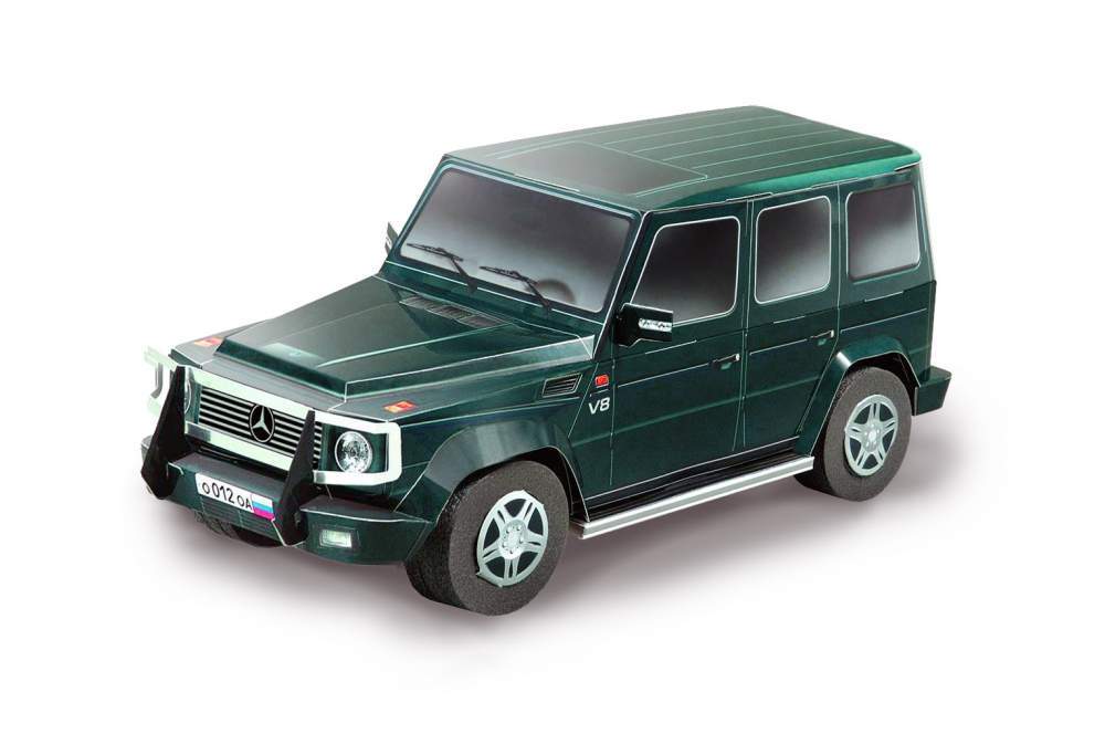 Модели техники 156-02 Mercedes G-Class 5dr (зеленый)