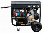 Дизельный генератор Hyundai DHY 6000LE + колеса