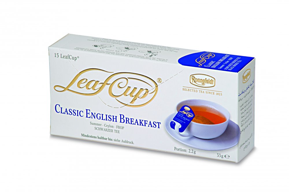 Чай Ronnefeldt Leaf Cup Classic English Breakfast (Английский Завтрак)
