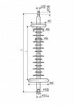 Изолятор полимерный ЛК 120/110-А-2