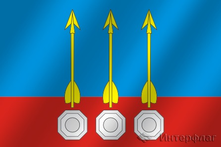 Флаг города Комаровский (Оренбургская область)