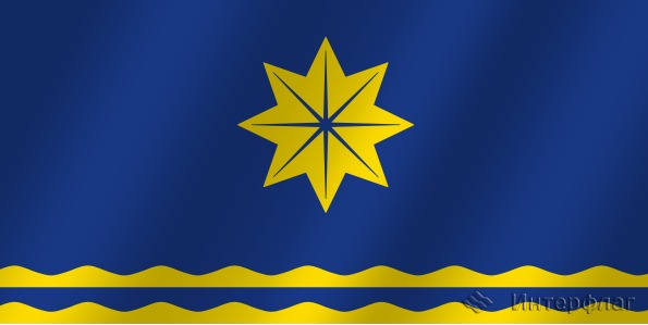Флаг города Волжский (Волгоградская область)