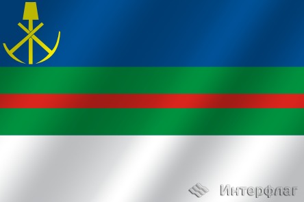 Флаг города Николаевск (Хабаровский край)