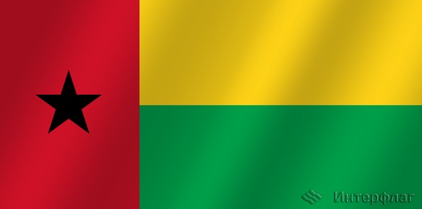 Флаг национальный Гвинея-Бисау