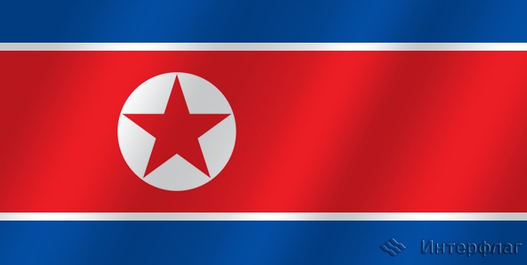Флаг национальный Корея (Северная)