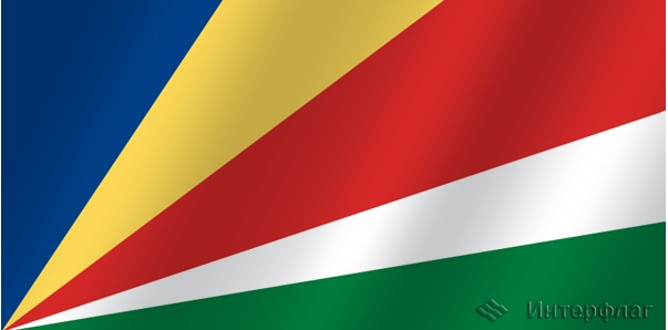 Флаг национальный Сейшельские острова