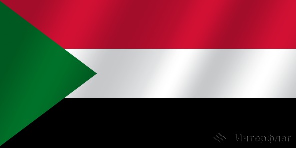 Флаг национальный Судан