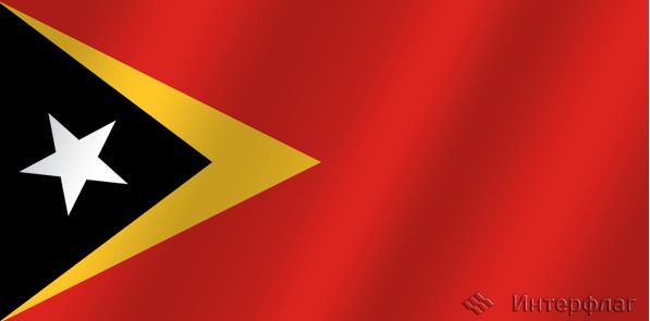 Флаг национальный Восточный Тимор