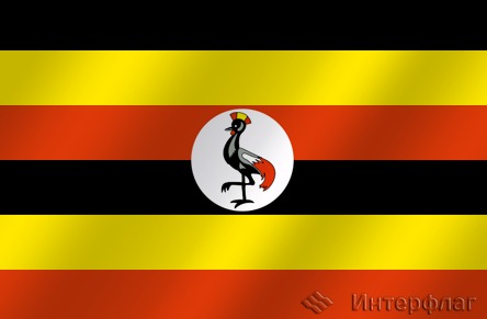 Флаг национальный Уганда