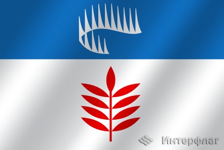 Флаг города Заполярный (Мурманская область)