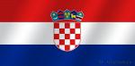 Флаг национальный Хорватия