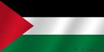 Флаг национальный Палестинская территория