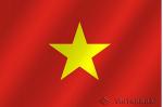 Флаг национальный  Вьетнам