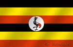 Флаг национальный Уганда