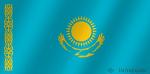 Флаг национальный Казахстан
