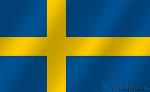 Флаг национальный Швеция