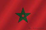 Флаг национальный Марокко