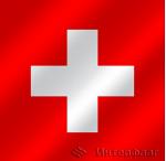Флаг национальный Швейцария