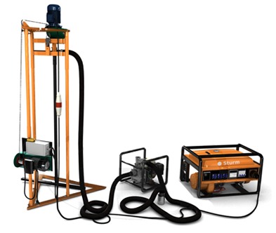 Переносные мини буровые установки на воду